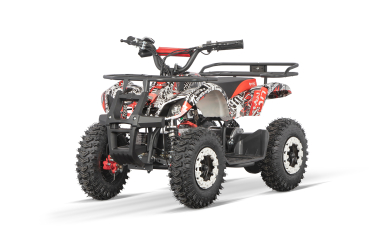 Preview: NITRO MOTORS E-Quad 1000W Torino Sport 36V 6" snowy profile Graffiti